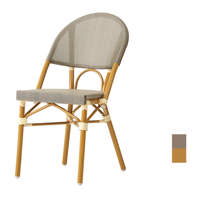 [CSW-223] 라탄 스틸 카페 의자