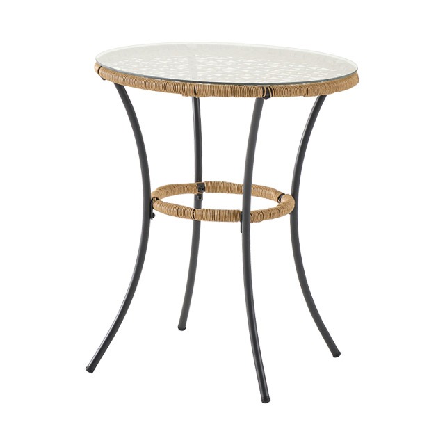 [TGR-033] 야외용 카페 라탄 테이블